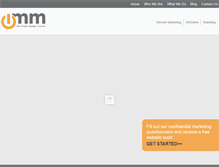 Tablet Screenshot of internetmarketingmagicians.com